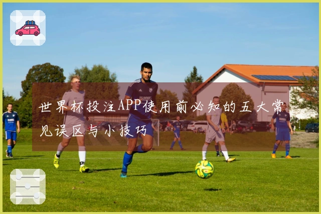 世界杯投注APP使用前必知的五大常见误区与小技巧