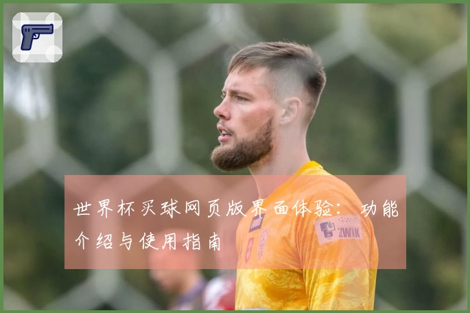 世界杯买球网页版界面体验：功能介绍与使用指南
